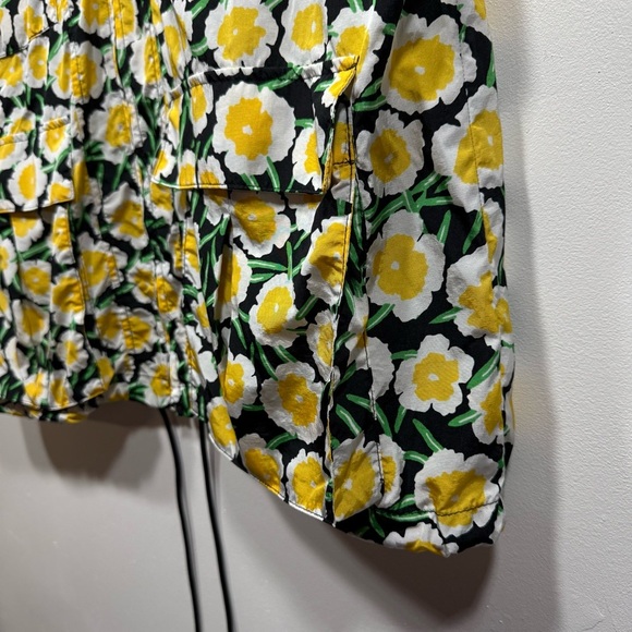 Diane Von Furstenberg Floral Hooded Vest - Picture 8 of 14